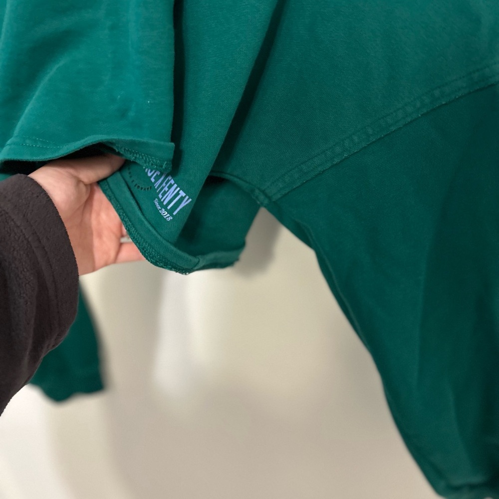 Savage x Fenty Green Cropped Sweatshirt - Picture 4 of 11